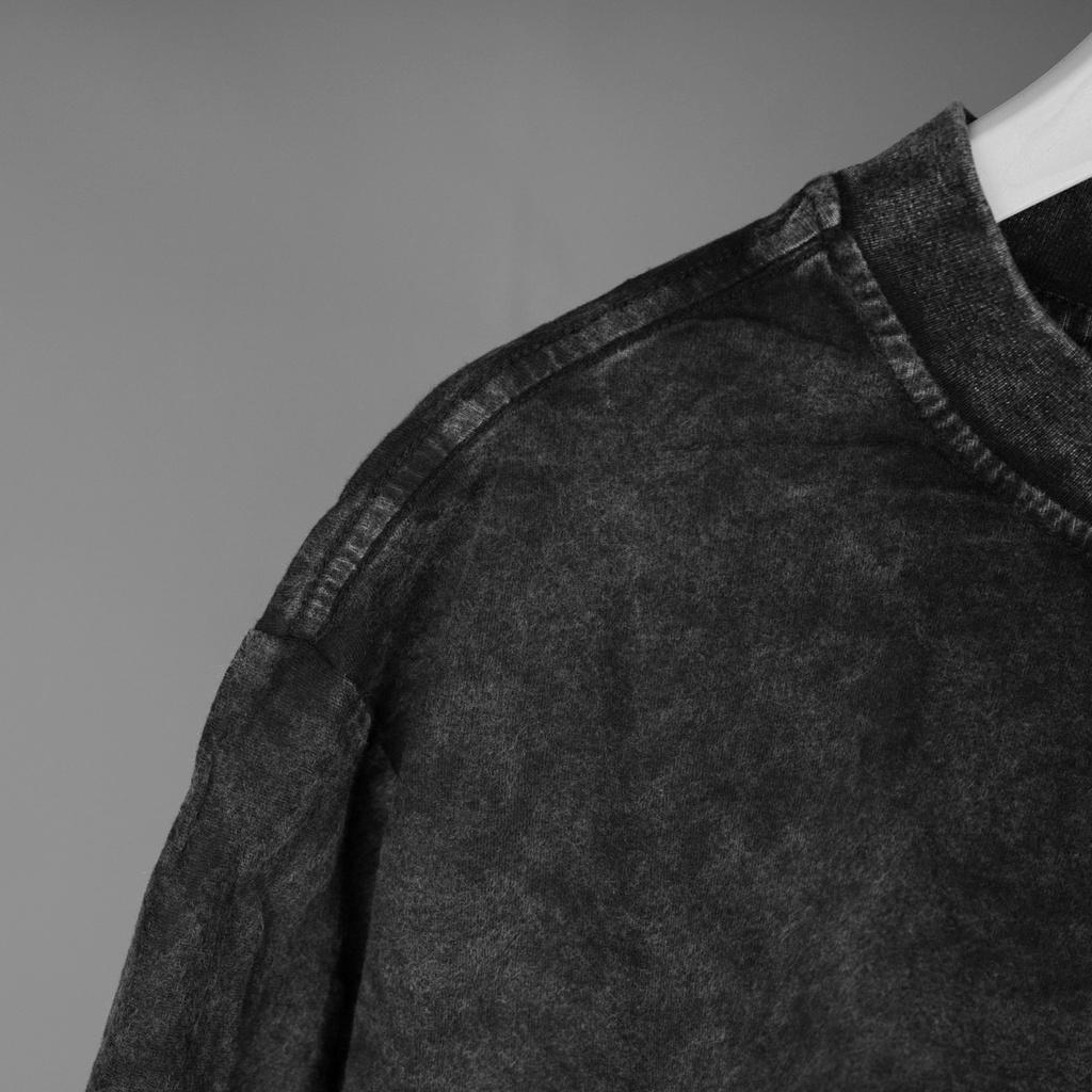 Áo thun nam nữ Hiphop loang đen tay lỡ chất liệu vải 100% cotton cao cấp dáng unisex