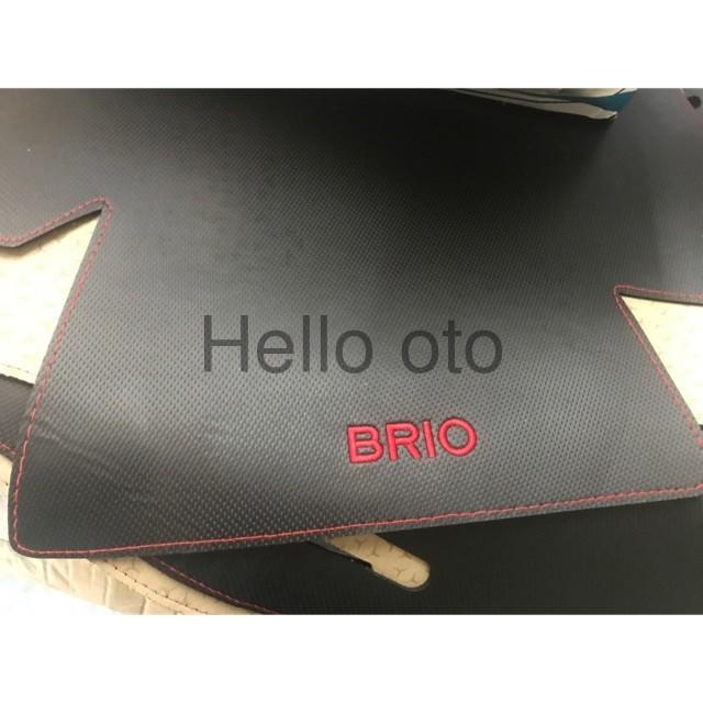 Thảm Taplo Da Carbon Dành Cho Xe Honda BRIO 2018 2019 2020