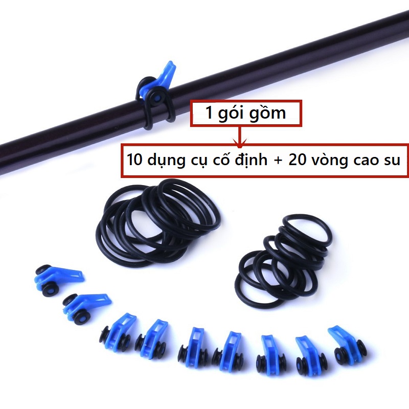 Dụng Cụ Cố Định Thiết Bị Mồi Câu Cá Chính Hãng HENGJIA  PKK11 Giúp Khi Di Chuyển An Toàn Và Tiện Lợi Hơn - Sanami Fishing