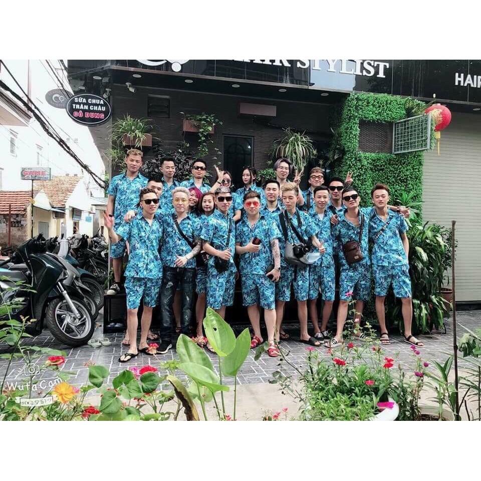 bộ đi biển chất kate lụa thái đủ size
