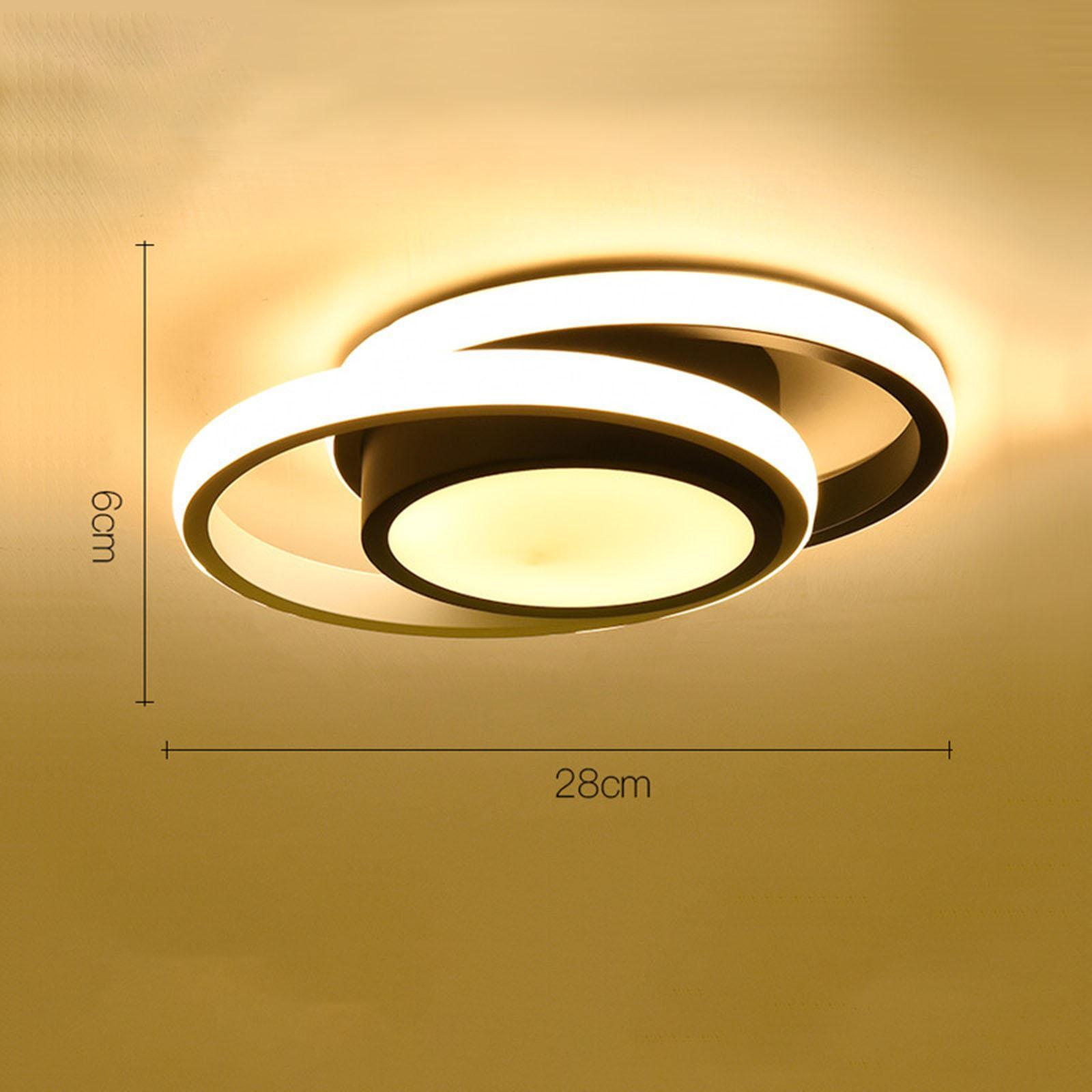 2pcs LED Ceiling Light Lamp Bedroom Kitchen Hallway Fixtures