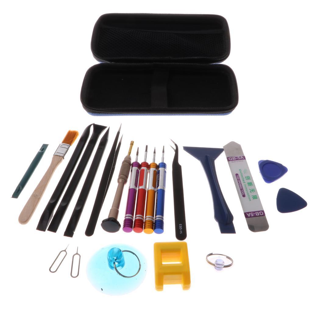 20 Pieces  Spudger Phone Tablet Opening Pry Bar Tool Blue