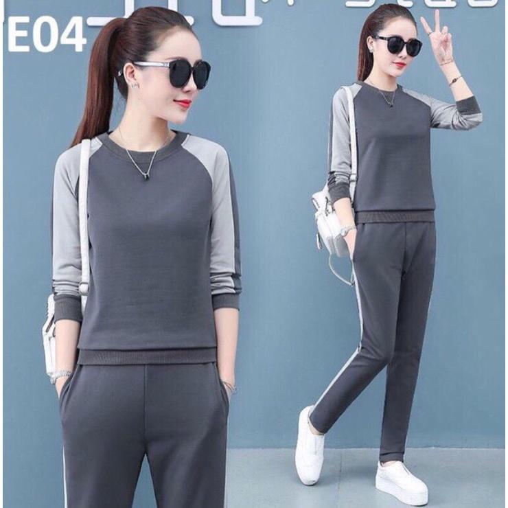 SALE XẢ HÀNG LẺ SIZE ĐỒ BỘ THUN DÀI THỜI TRANG 3 SIZE 44-62KG TÙY CHIỀU CAO