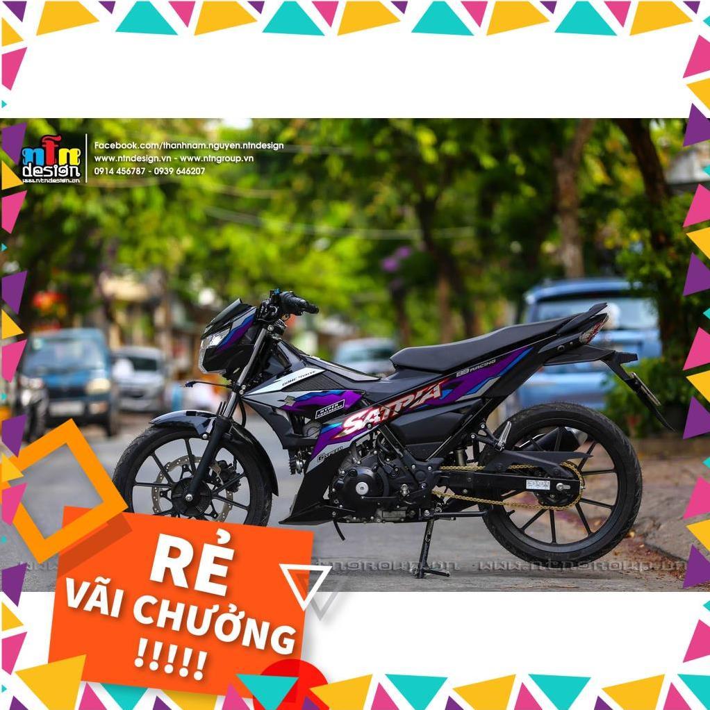 Tem Rời Raider FI Mẫu Đen Tím