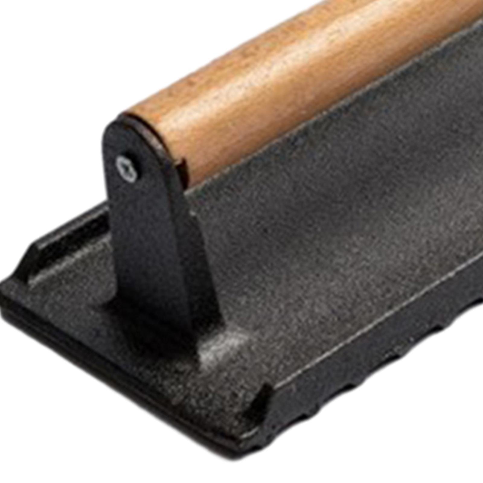 Steak Press Patty Meat Press Tool, Heavy Duty Rectangle Nonstick Barbecue Press Burger Smasher for Griddle