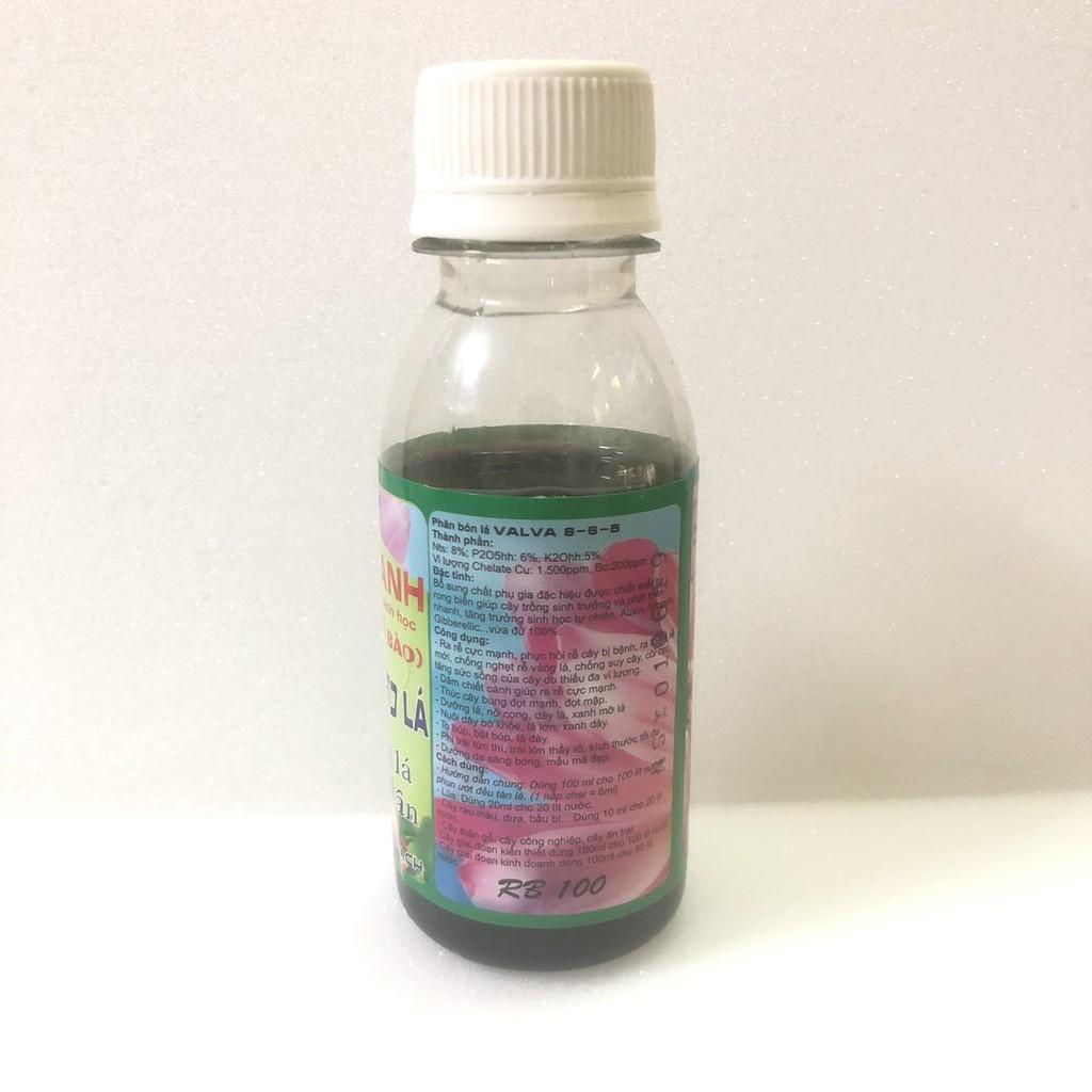 Phân bón lá rong biển xanh VALVA 100ml