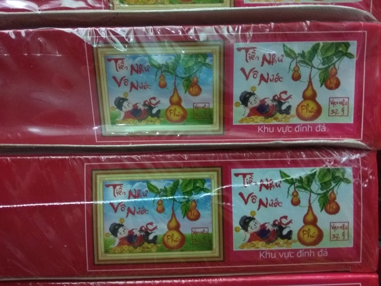 Tranh đính đá tiền vô như nước 77471 kt 57*38cm chưa đính