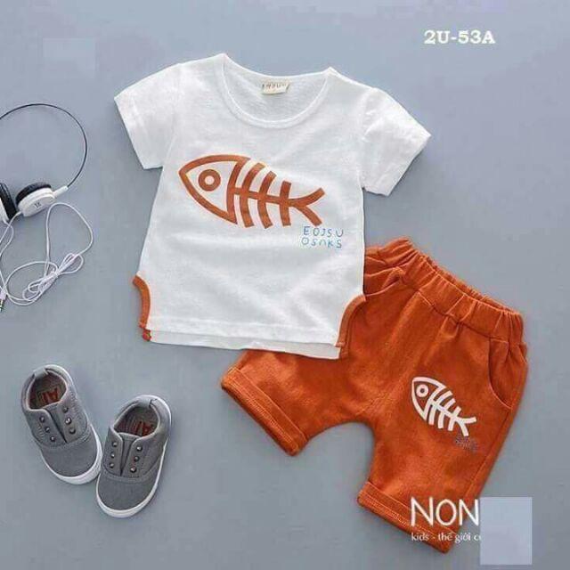 Bộ xương cá bé trai, gái