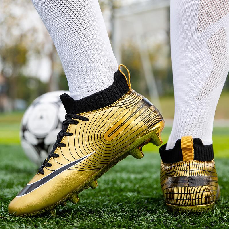 LSYAAAAA giày bóng đá nam chuyên nghiệp trẻ em sang trọng chất lượng cao bóng đá khởi động cỏ bóng đá giày unisex chân phân