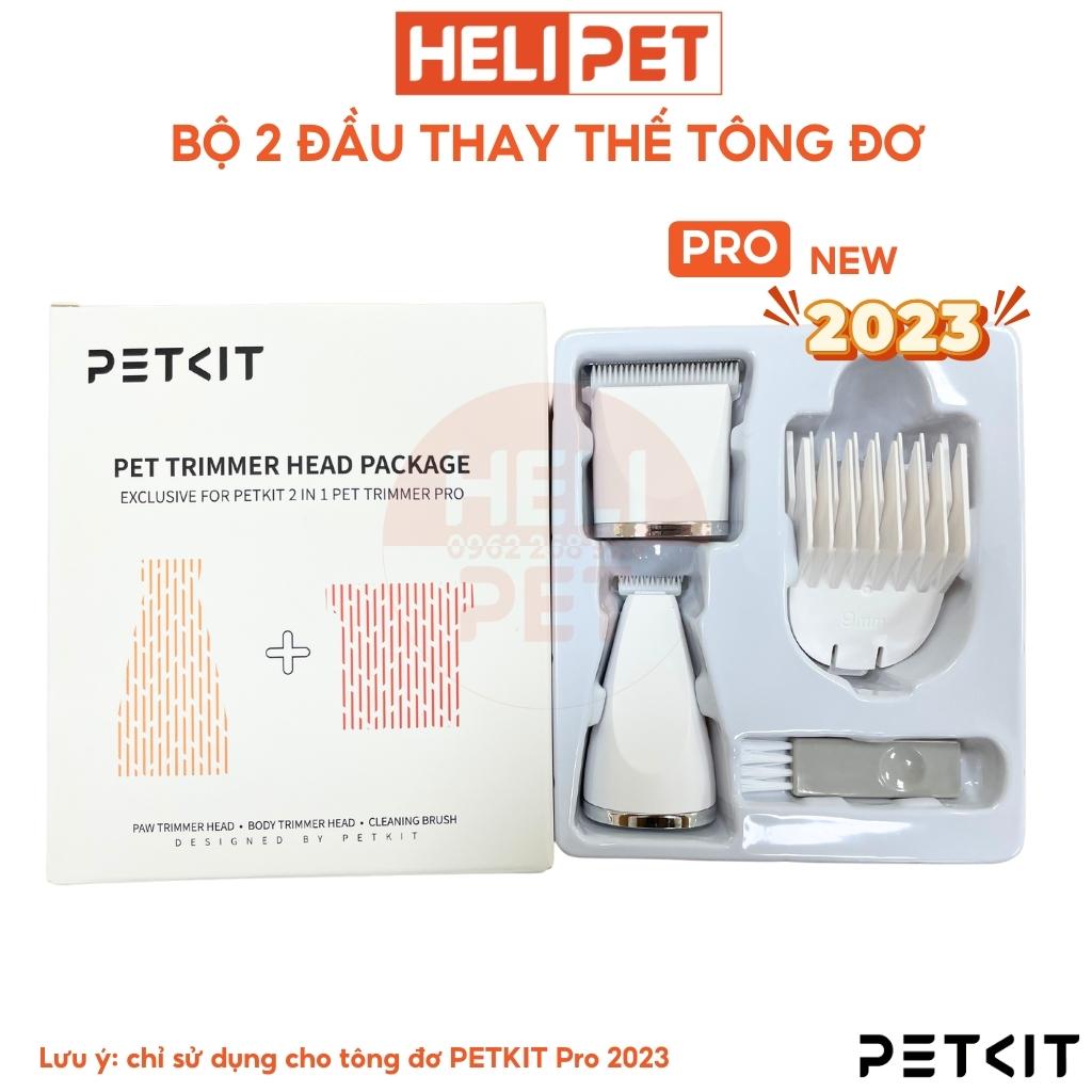 Tông Đơ Cắt, Tỉa, Cạo Lông Chó Mèo Petkit PRO 2023 2in1