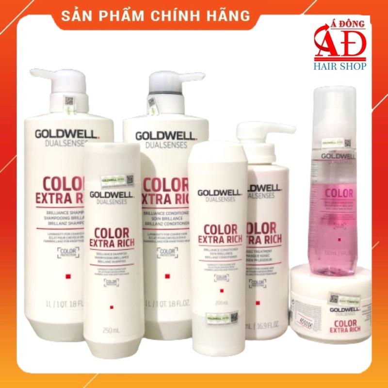 BỘ DẦU GỘI XẢ GIỮ MÀU TÓC NHUỘM GOLDWELL COLOR EXTRA RICH ĐỨC