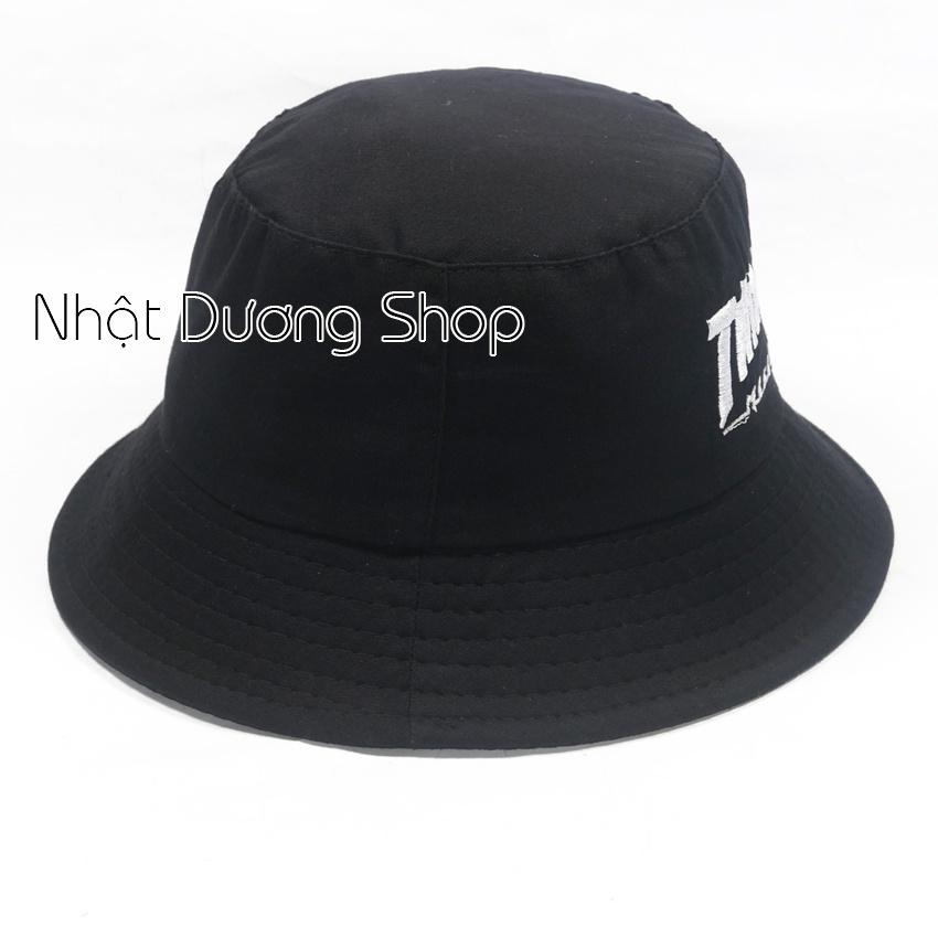 Nón bucket 1 mặt, mũ tai bèo vành nhỏ - Chất liệu cotton thoáng mát phù hợp cả nam và nữ