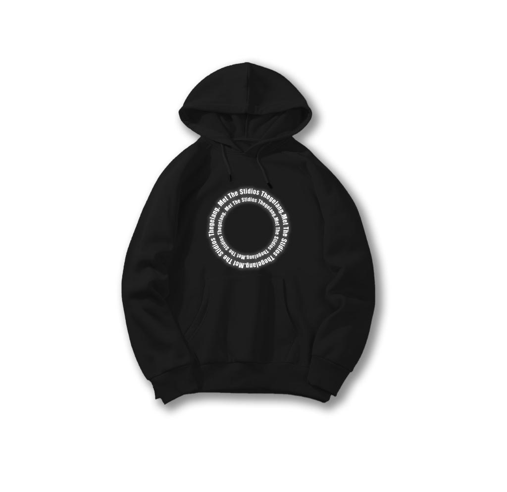 ÁO KHOÁC NỈ HOODIE PHẢN QUANG  VÒNG TRÒN CHỮ