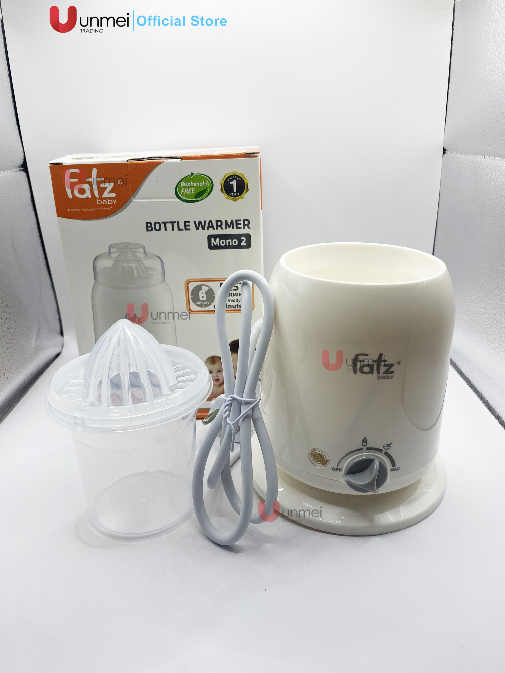 Máy Hâm Sữa - Mono 2 - Fatzbaby Fb3002SL