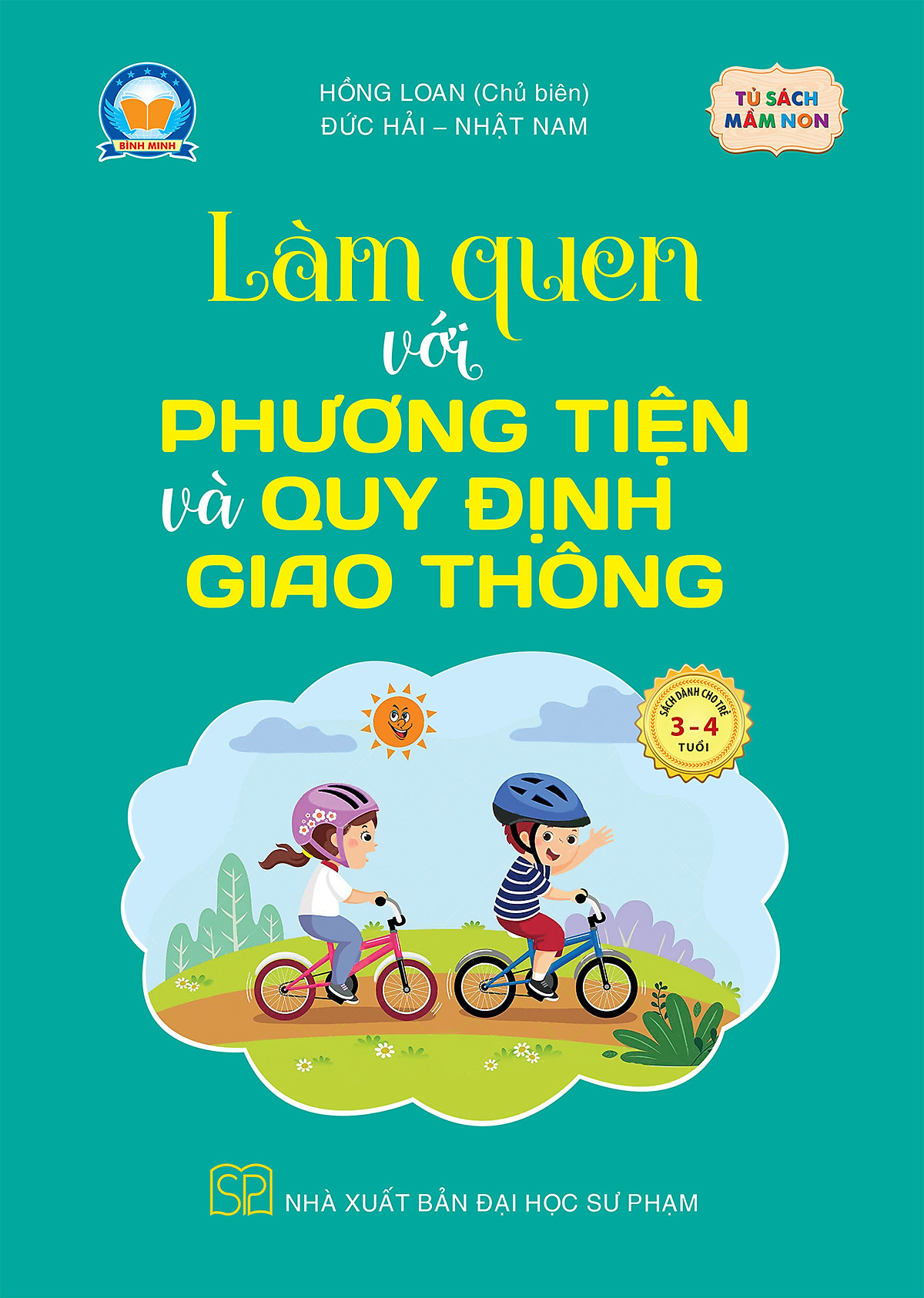 Sách Làm quen với phương tiện và quy định giao thông - Sách mầm non cho trẻ 3 - 4 tuổi