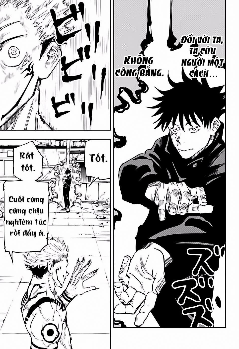 jujutsu kaisen - chú thuật hồi chiến chapter 9 18