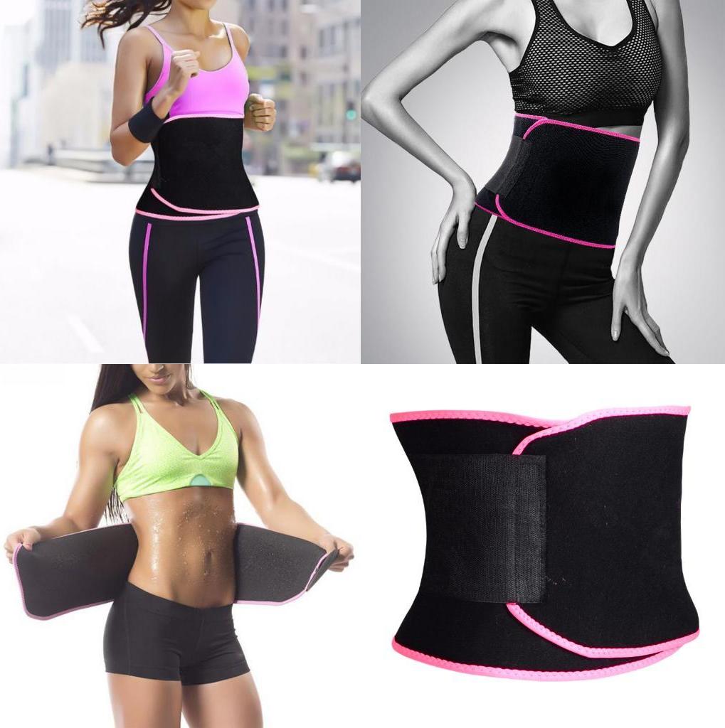 Women\'s Waist Cincher Trimmer Slimmer Body Shaper Belt Yoga Sport Girdle Belt