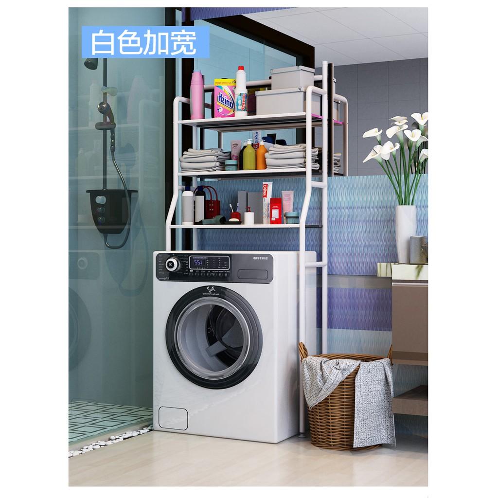Giá Kệ Để Đồ toilet Phòng Tắm máy giặt thông minh tiện lợi nhiều tầng chụp trên và không cần khoan vít