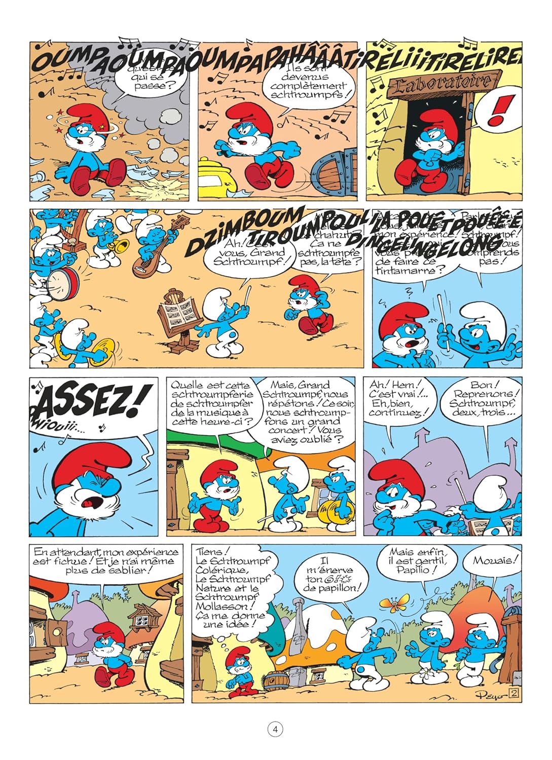 Sách tiếng Pháp - Les Schtroumpfs - Tome 13 - Les P'Tits Schtroumpfs
