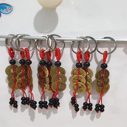 Móc khóa 5 đồng tiền & 3 đồng tiền xu