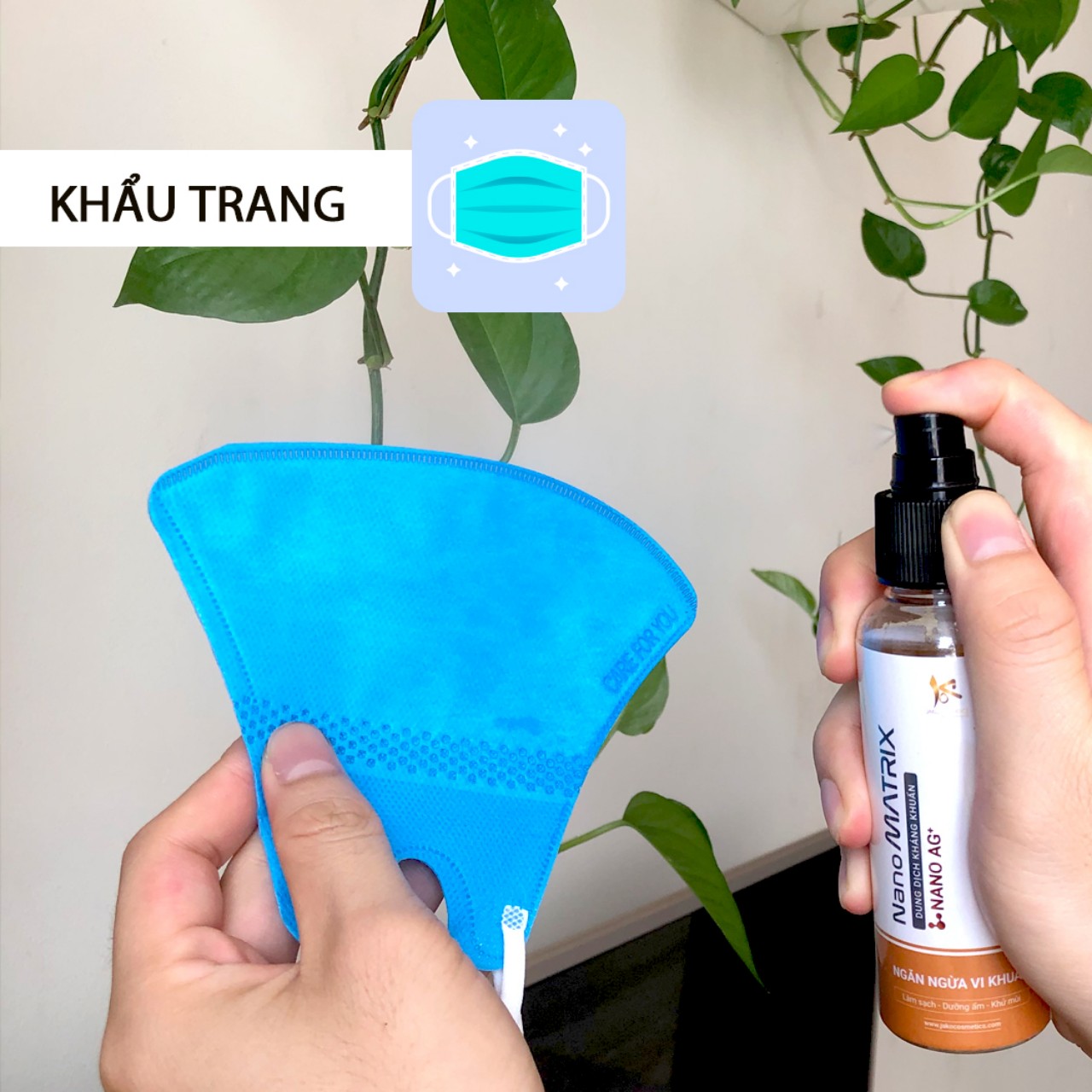 Combo 3 Chai Xịt Khuẩn Nano Bạc Jako Nano Matrix - Diệt Vi Khuẩn Bảo Vệ Da