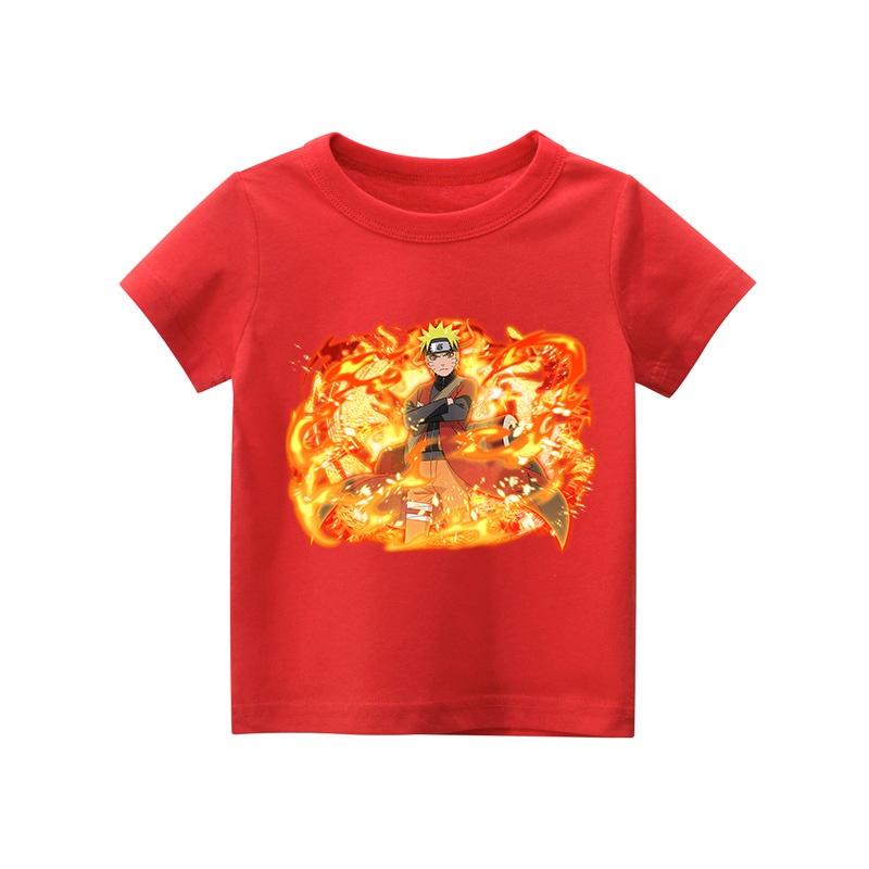 Áo thun trẻ em NARUTO , 8 màu áo, đầy đủ size có big size, MÀU KHÁC NHẮN TIN SHOP