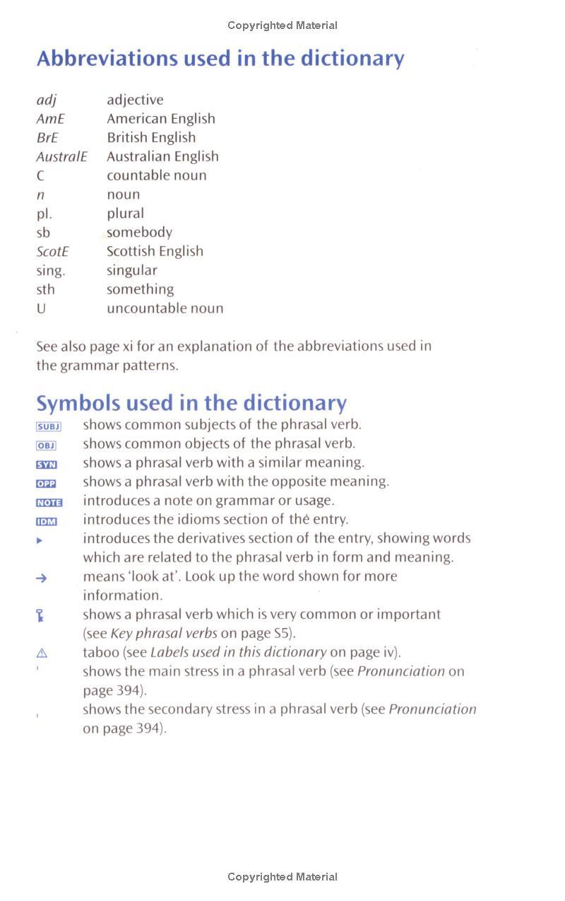 Sách ngoại văn: Oxford Phrasal Verbs Dictionary