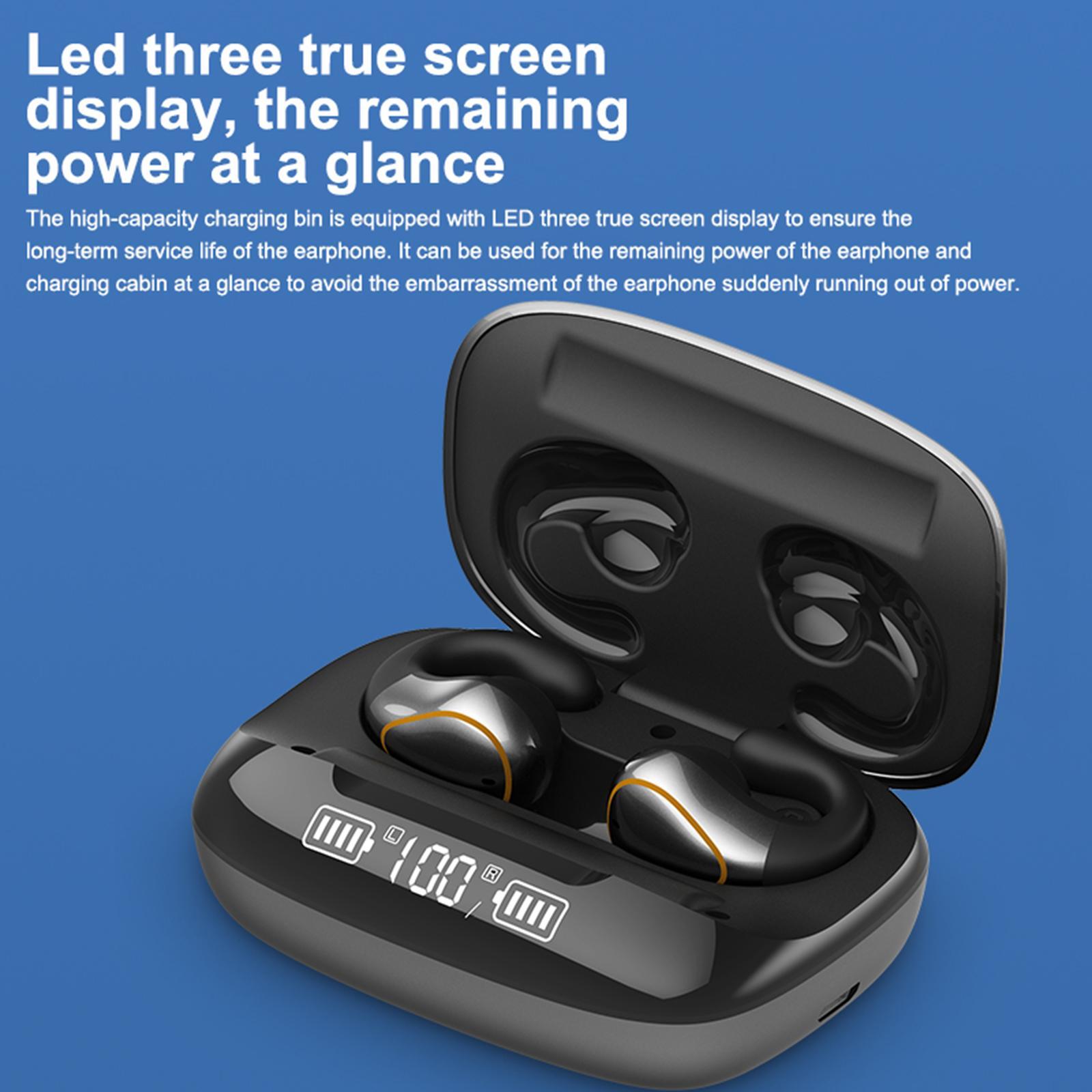 Bluetooth Headset True Wireless Lightweight for All Smart Phones Gaming