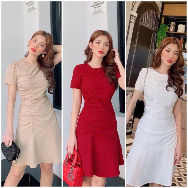 Đầm nhún đuôi cá