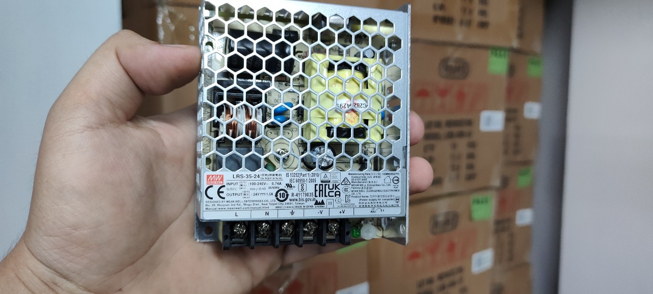 Nguồn Meanwell LRS-35-24 Hàng nhập khẩu