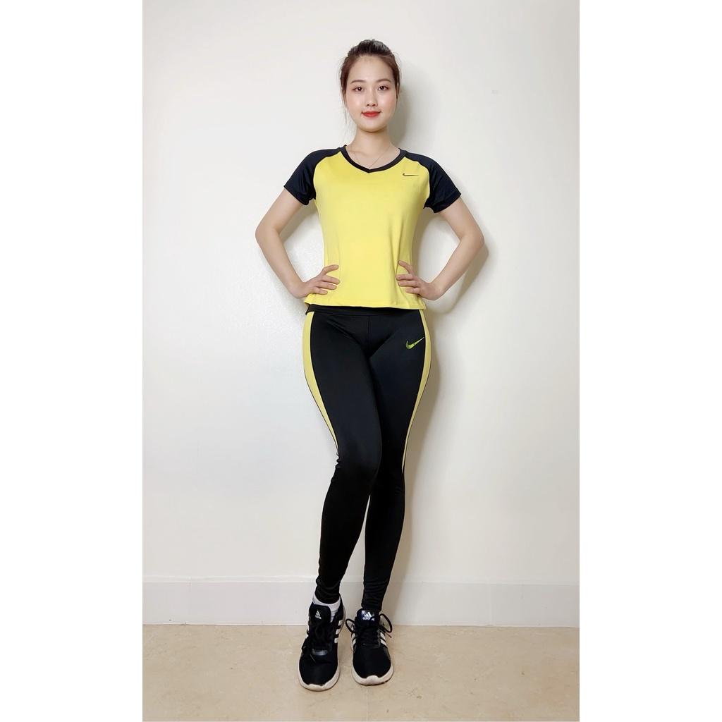 Đồ Tập GYM, Yoga Nữ, Bộ Áo Thể Thao Quần Dài Cao Cấp ODERI MS05- NEKI
