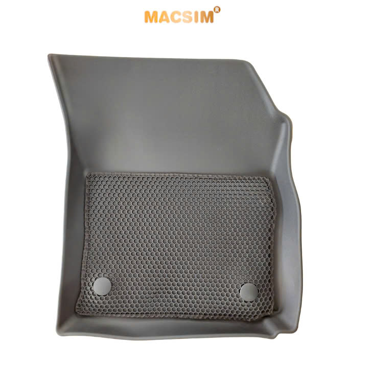 Thảm 2 lớp (sd3) dạng lưới lục giác cho Mitsubishi Attrage 2023+  bề mặt cao su siêu sạch nhãn hiệu Macsim