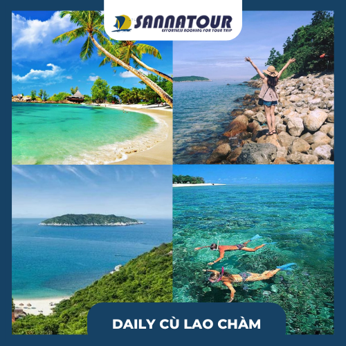 [E-Voucher Sannatour] Tour Cù Lao Chàm và lặn ngắm san hô 1 ngày