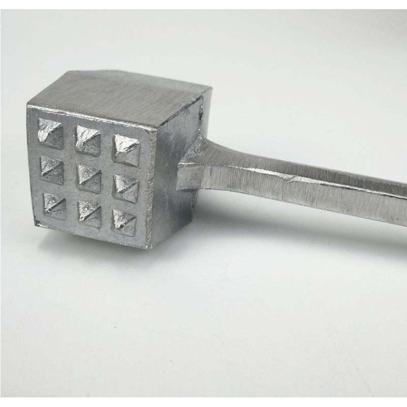Búa đập thịt bò, gia vị bằng nhôm đúc bền, vô cùng tiện lợi,