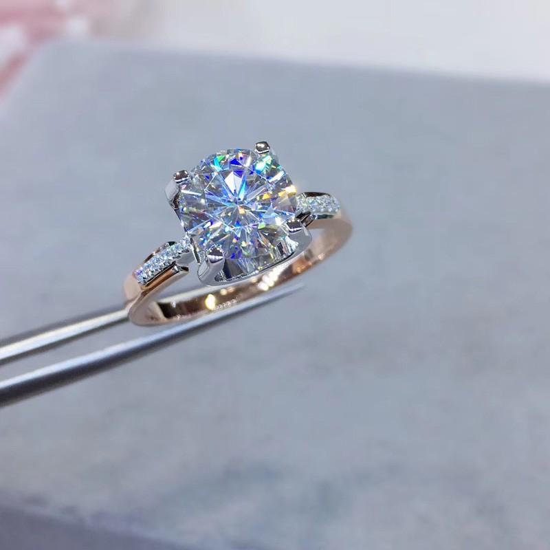 Nhẫn nữ bạc 925 bông hoa đính đá