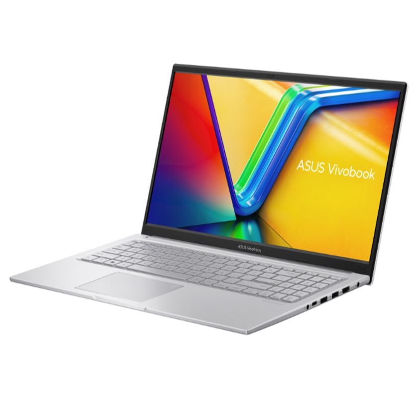 Laptop Asus Vivobook 15 (X1504VA-NJ069W) / Bạc/ Intel Core i3-1315U Processor (upto 4.5Ghz, 10MB)/ RAM 8GB/ 512GB SSD/ Intel UHD Graphics/ 15.6inch FHD/ Win 11H/ 2Yrs - Hàng Chính Hãng