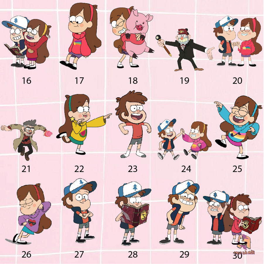 Túi Tote in hình chủ đề Gravity falls