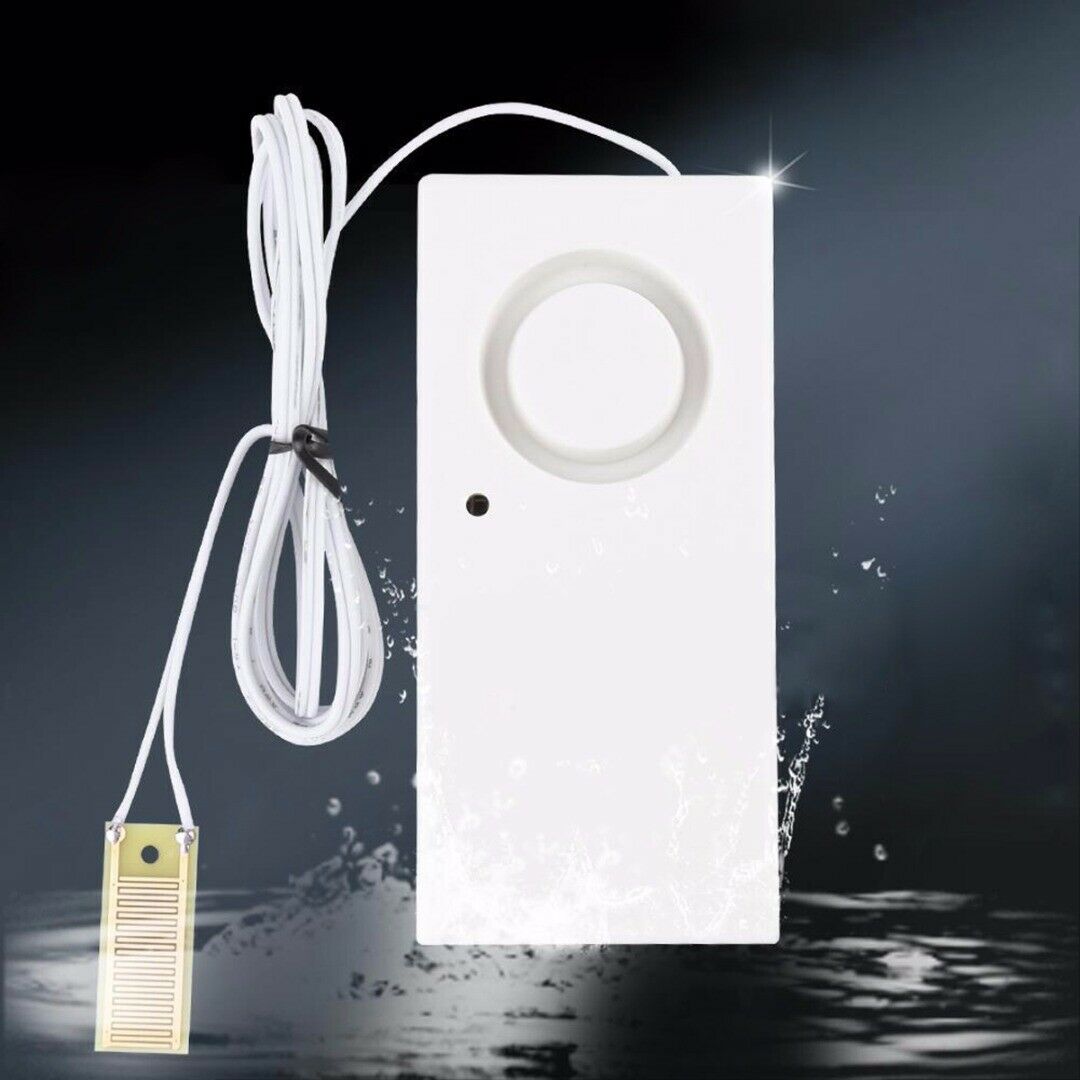 Water Leak Alarm Flood Level Overflow Detector Sensor Alert Home Security