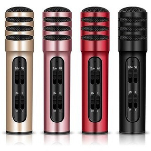 Micro thu âm karaoke live stream C7 loại cao cấp kèm tai phone - Micro Karaoke - sân khấu Thương hiệu OEM | DienMayThanh.com