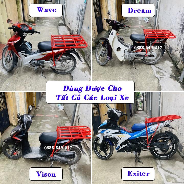 Kệ Chở Hàng Xe Máy Loại Mở Được Cốp