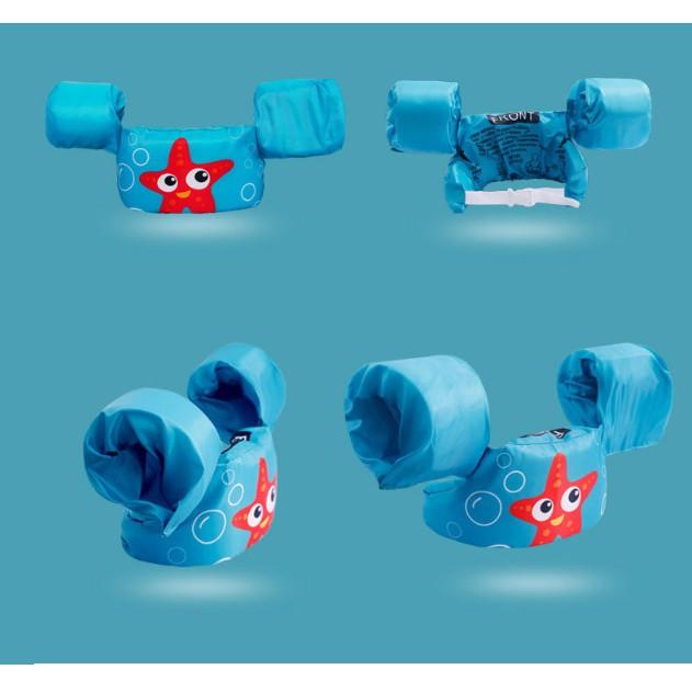 Áo Phao Tập Bơi Đeo Tay Đỡ Ngực Cho Trẻ Học Bơi