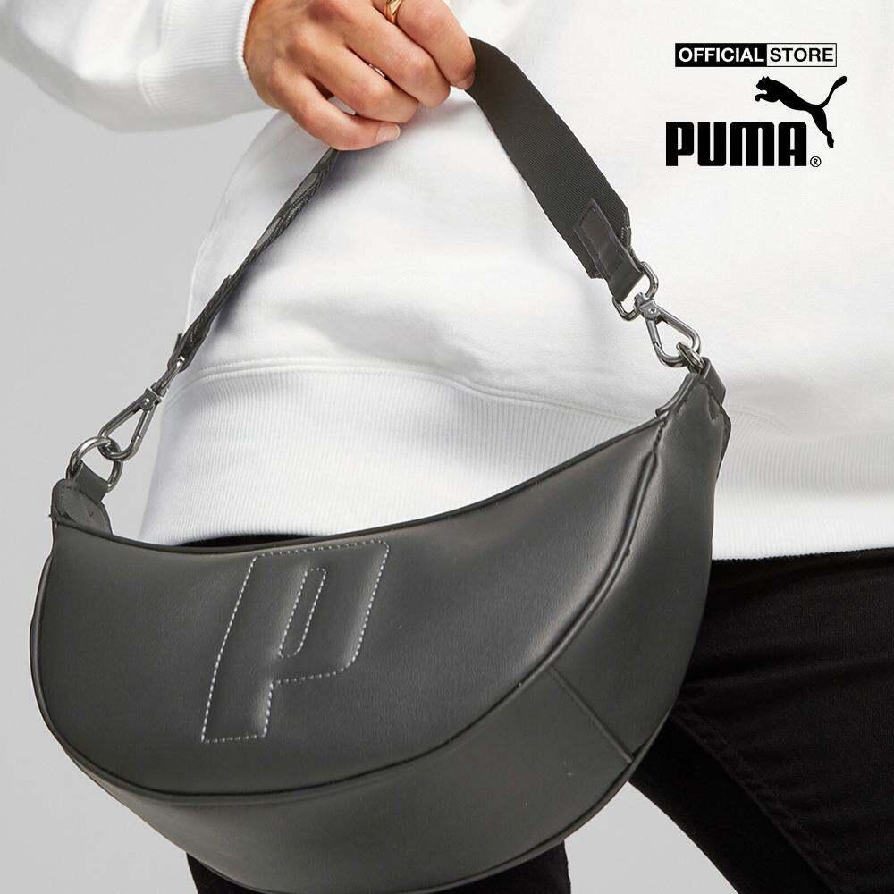 PUMA - Túi đeo vai nữ hình bán nguyệt Sense Mini Hobo 079583-0