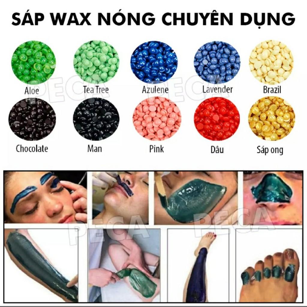 Sáp wax lông 100gr dùng cho nồi đun sáp