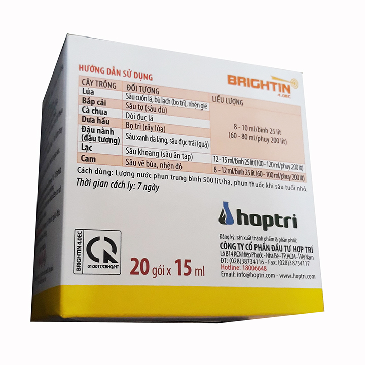Trừ Sâu Sinh Học Brighting 4.0 EC