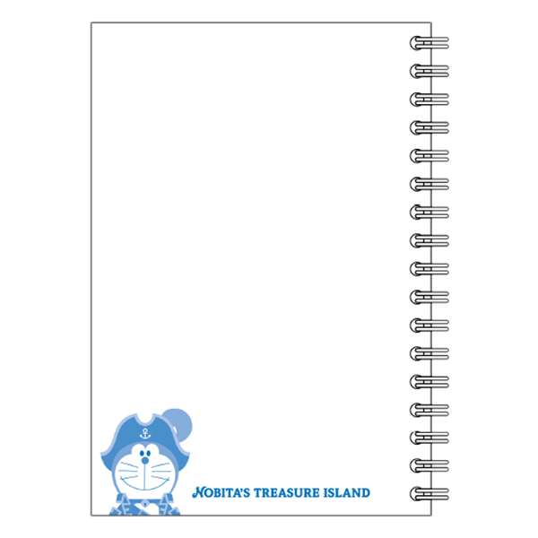 Sổ Gáy Xoắn Mini Notebook Nobita’s Treasure Island (200 Trang) - Mẫu Ngẫu Nhiên