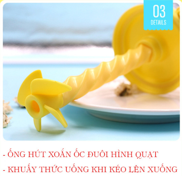 Cốc khuấy hình hoạt hình