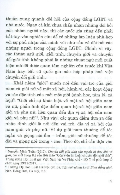 Hoàn Thiện Pháp Luật Về Chuyển Đổi Giới Tính Ở Việt Nam