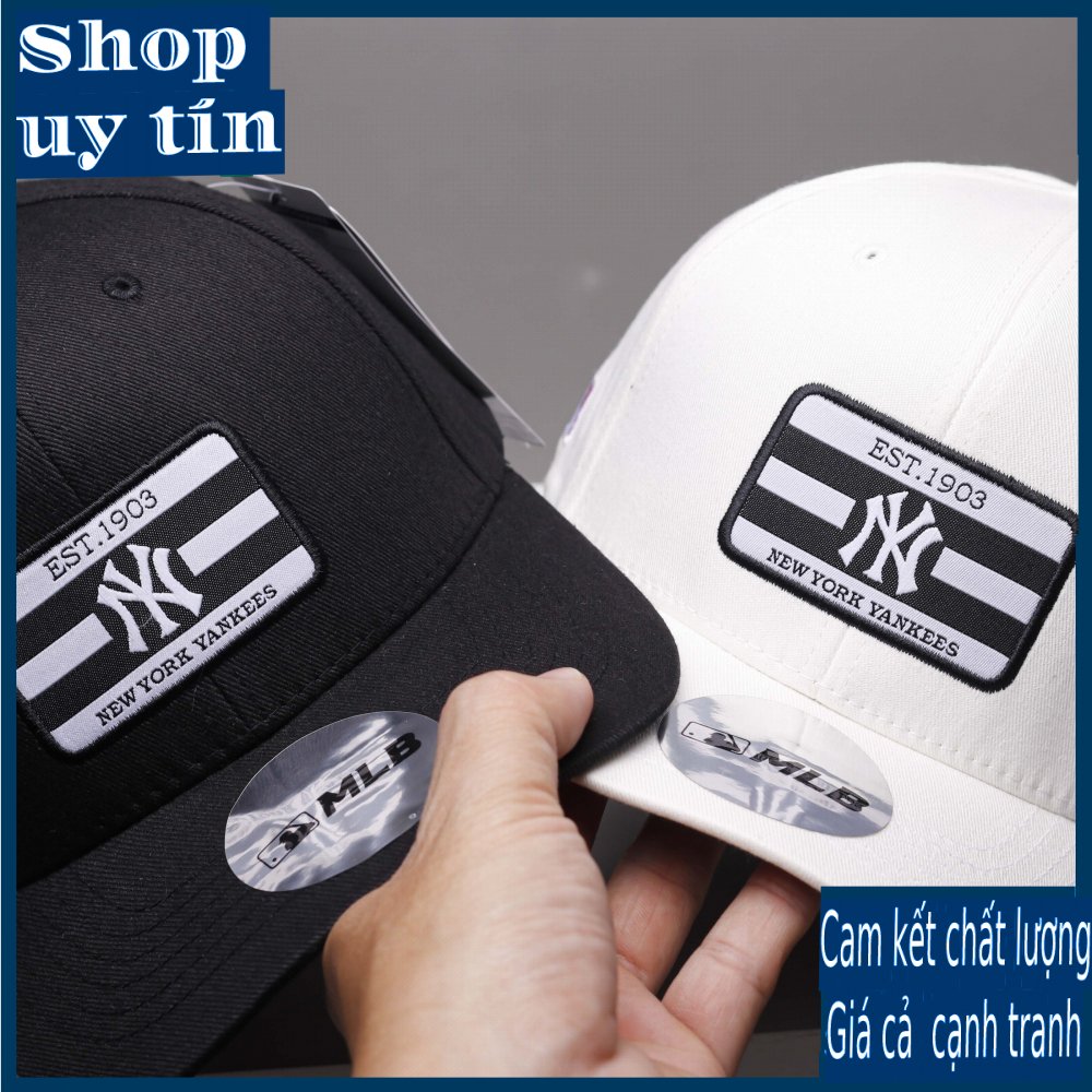 Freeship - MŨ/NÓN KẾT LƯỠI TRAI KẾT HỢP NHÃN SỌC NGANG 1903 THÊU BÍT ĐUÔI THỜI TRANG NAM NỮ CÁ TÍNH CAO CẤP, ĐẸP_ 2 MÀU