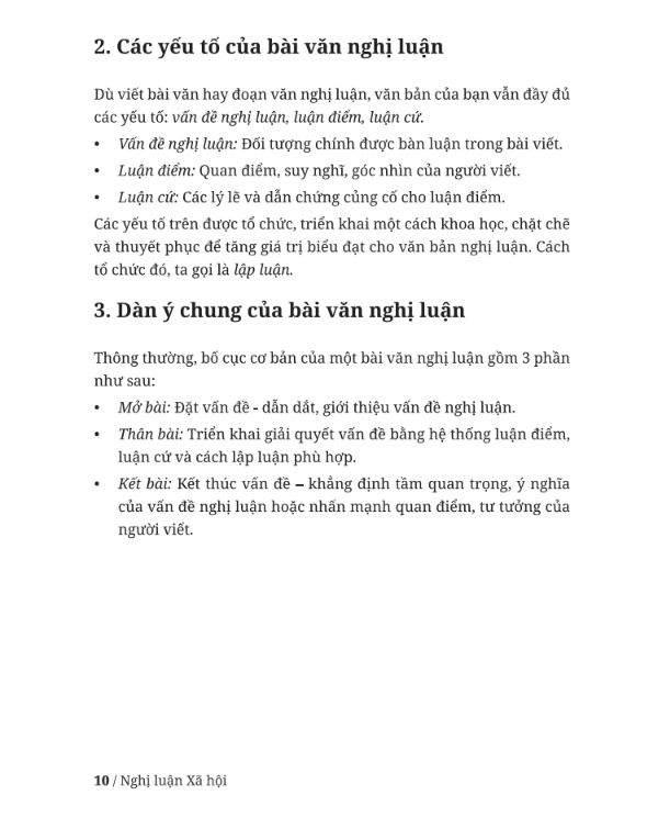 Sách - Nghị Luận Xã Hội (sương mai)