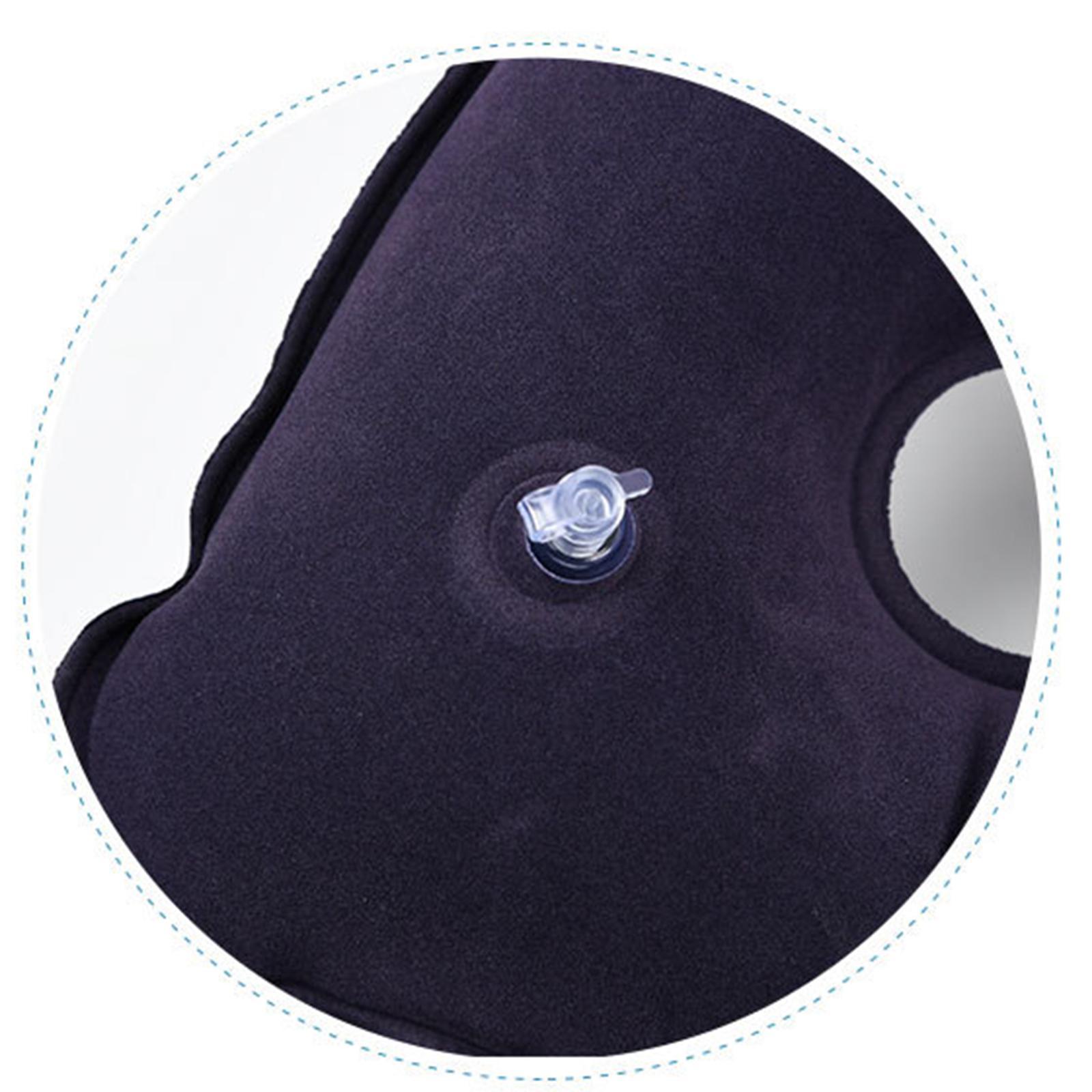 Inflatable Donut Cushion,Inflatable Ring Cushion Seat,15" Round Inflatable Cushion,Portable Donut Cushion Pillow for Home Office Chair Wheelchair Car